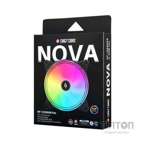 Кулер до корпусу Chieftronic NOVA ARGB (NF-1225RGB)