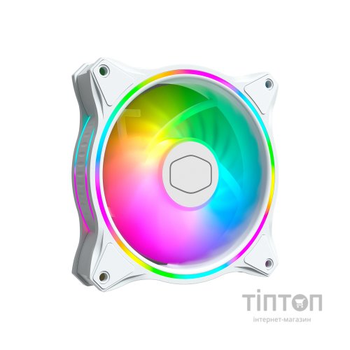 Кулер до корпусу CoolerMaster MasterFan MF120 Halo 3in1 White Edition (MFL-B2DW-183PA-R1)