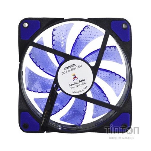 Кулер до корпусу Cooling Baby 12025BBL