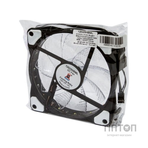 Кулер до корпусу Cooling Baby 12025HBML