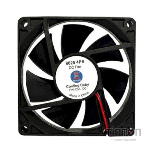 Кулер до корпусу Cooling Baby 8025 4PS