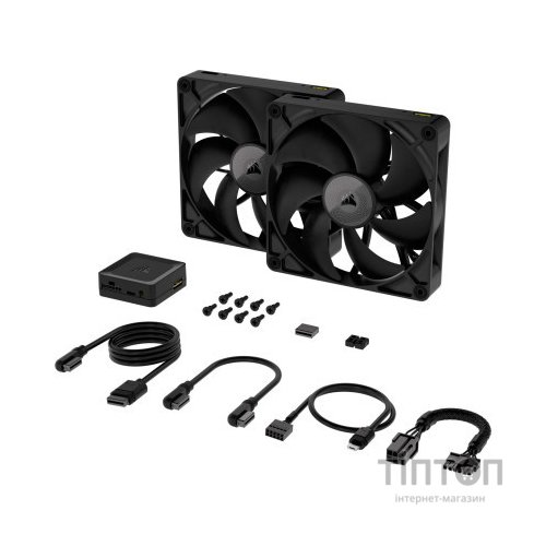 Кулер до корпусу Corsair iCUE Link RX140 PWM Dual Pack (CO-9051012-WW)