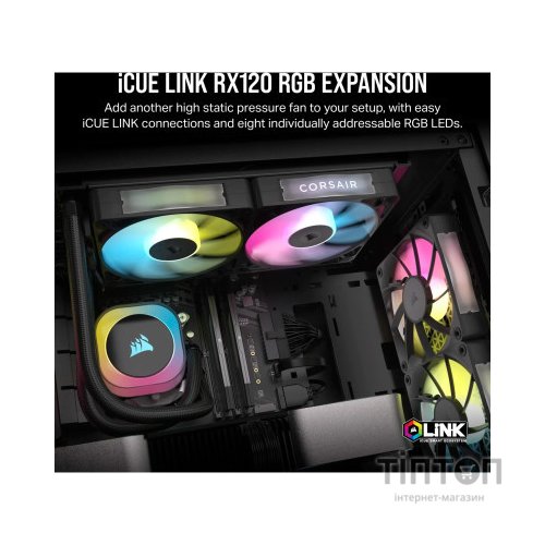 Кулер до корпусу Corsair iCUE Link RX140 RGB PWM (CO-9051019-WW)