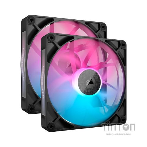 Кулер до корпусу Corsair iCUE Link RX140 RGB PWM Dual Pack (CO-9051020-WW)