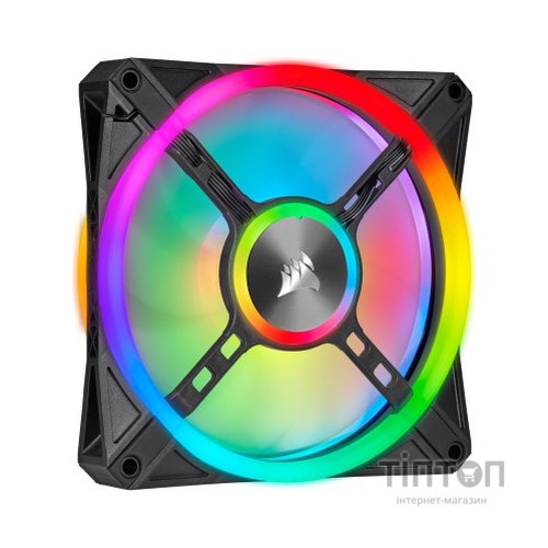 Кулер до корпусу Corsair iCUE QL120 RGB 3 Fan Pack (CO-9050098-WW)