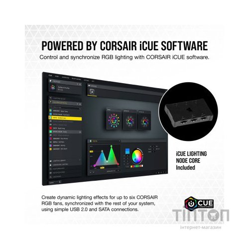 Кулер до корпусу Corsair ML140 RGB Elite Premium Dual Pack (CO-9050119-WW)