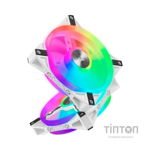 Кулер до корпусу Corsair QL Series, WHITE QL120 RGB (CO-9050104-WW)