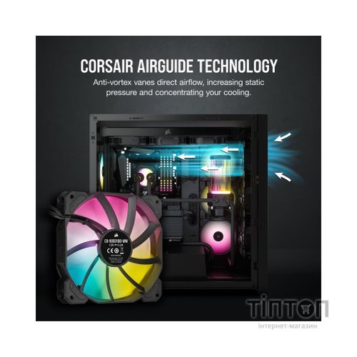 Кулер до корпусу Corsair SP120 RGB ELITE (CO-9050109-WW)