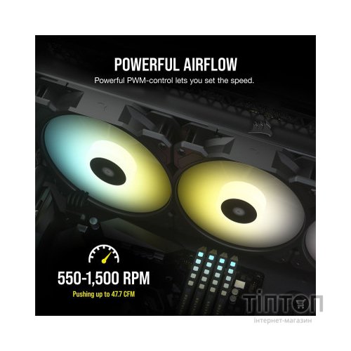 Кулер до корпусу Corsair SP120 RGB ELITE (CO-9050109-WW)