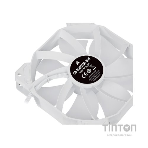 Кулер до корпусу Corsair SP120 RGB ELITE White (CO-9050137-WW)