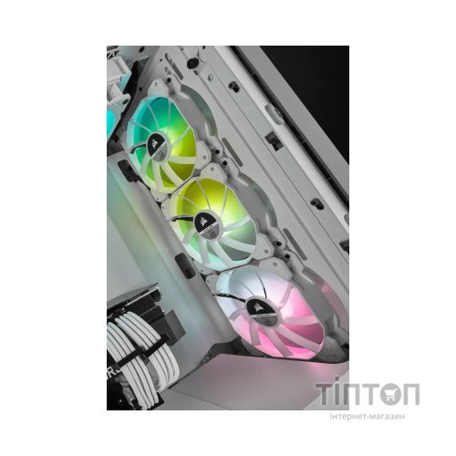 Кулер до корпусу Corsair SP120 RGB ELITE White (CO-9050137-WW)