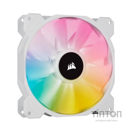 Кулер до корпусу Corsair SP140 RGB ELITE White (CO-9050139-WW)