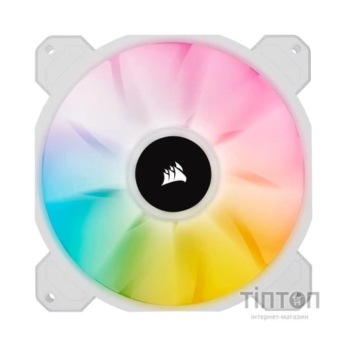 Кулер до корпусу Corsair SP140 RGB ELITE White (CO-9050139-WW)