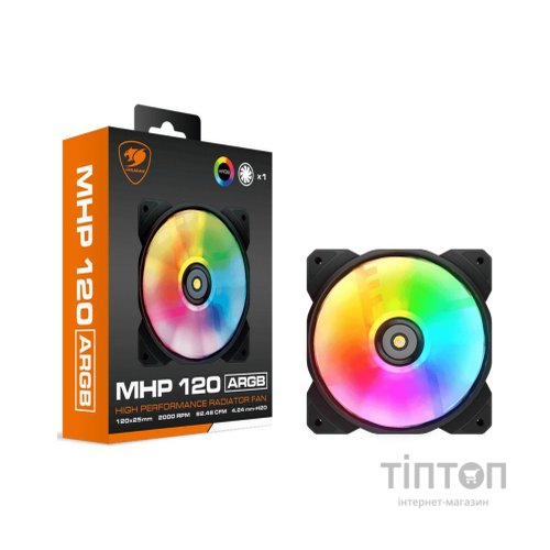 Кулер до корпусу Cougar MHP 120 ARGB