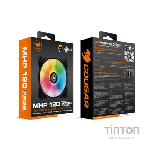 Кулер до корпусу Cougar MHP 120 ARGB