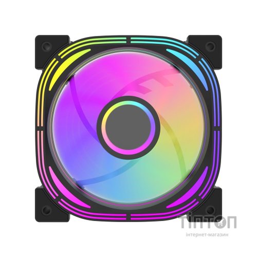 Кулер до корпусу DARKFLASH INF24 3IN1(PWM) BLACK