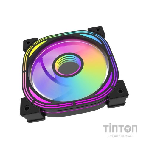Кулер до корпусу DARKFLASH INF24 3IN1(PWM) BLACK