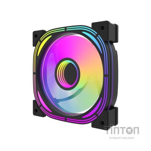 Кулер до корпусу DARKFLASH INF24 3IN1(PWM) BLACK