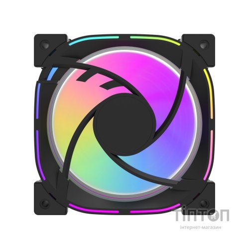 Кулер до корпусу DARKFLASH INF24 3IN1(PWM) BLACK