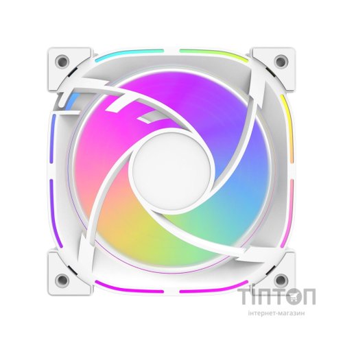 Кулер до корпусу DARKFLASH INF24 3IN1(PWM) WHITE