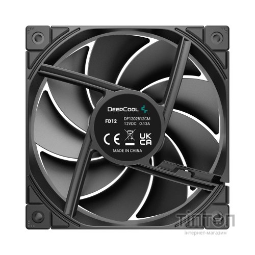 Кулер до корпусу Deepcool FD12 (R-FD12-BKNPN1-G)