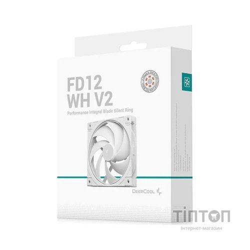 Кулер до корпусу Deepcool FD12 WH V2