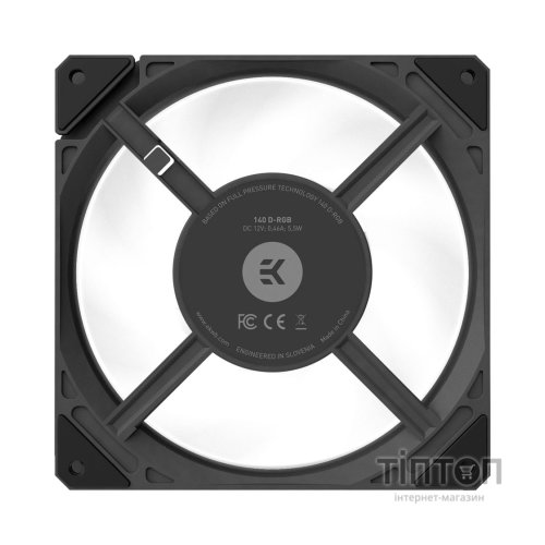 Кулер до корпусу Ekwb EK-Loop Fan FPT 140 D-RGB - Black (3831109897621)
