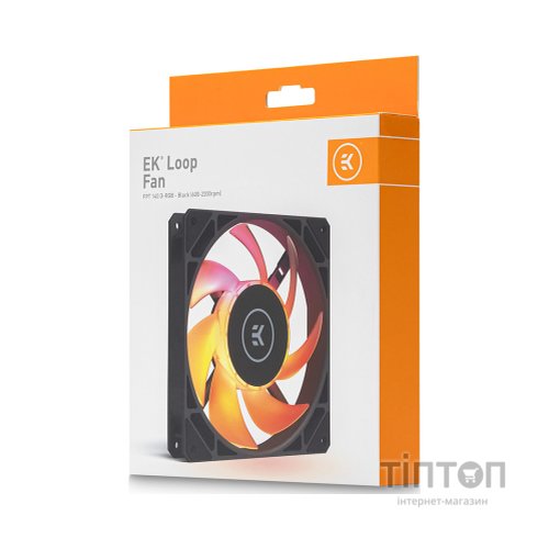 Кулер до корпусу Ekwb EK-Loop Fan FPT 140 D-RGB - Black (3831109897621)