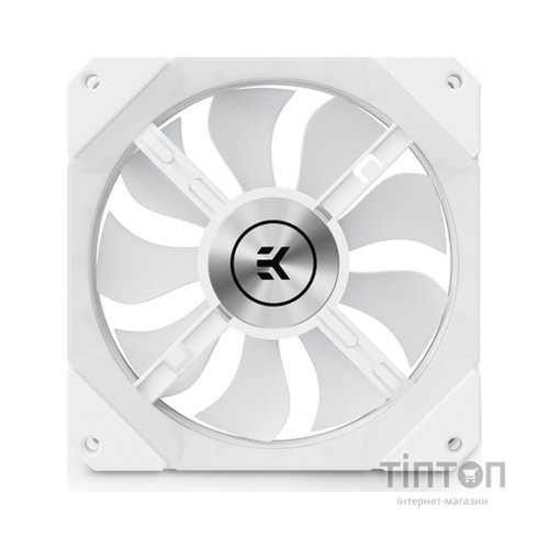 Кулер до корпусу Ekwb EK-Quantum Impulse 120 D-RGB - White(400-1800 rpm) (3831109854204)