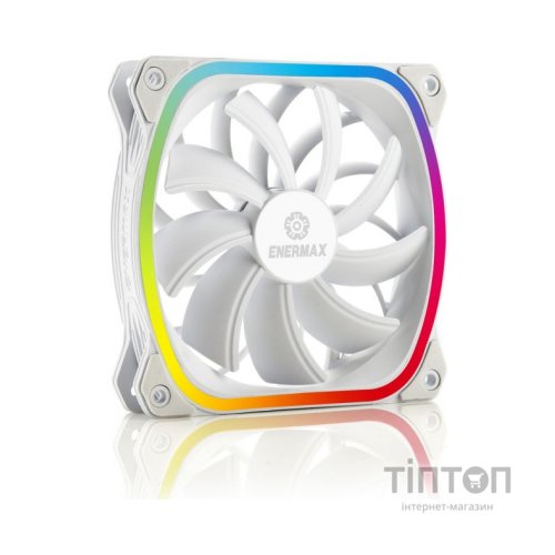 Кулер до корпусу Enermax SQUA RGB WHITE 3x 120 mm (3 PACK) (UCSQARGB12P-W-BP3)