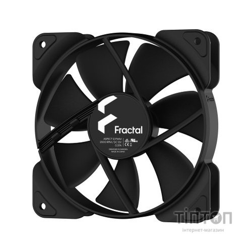 Кулер до корпусу Fractal Design Aspect 12 PWM Black (FD-F-AS1-1203)