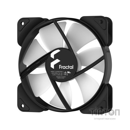 Кулер до корпусу Fractal Design Aspect 12 RGB PWM Black Frame (FD-F-AS1-1205)