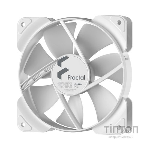 Кулер до корпусу Fractal Design Aspect 12 RGB PWM White Frame (FD-F-AS1-1209)