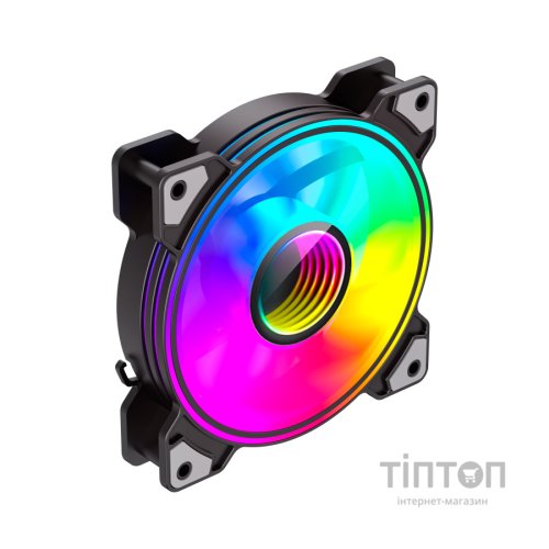 Кулер до корпусу Gamemax Dual Ring Infinity BK