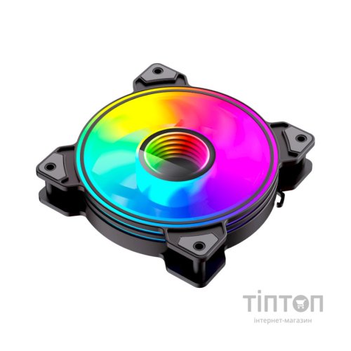 Кулер до корпусу Gamemax Dual Ring Infinity BK