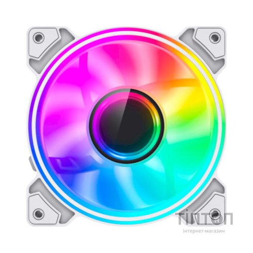 Кулер до корпусу Gamemax Dual Ring Infinity WH