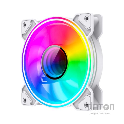 Кулер до корпусу Gamemax Dual Ring Infinity WH