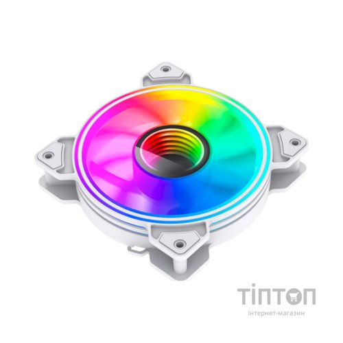 Кулер до корпусу Gamemax Dual Ring Infinity WH