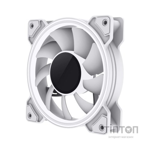 Кулер до корпусу Gamemax Dual Ring Infinity WH