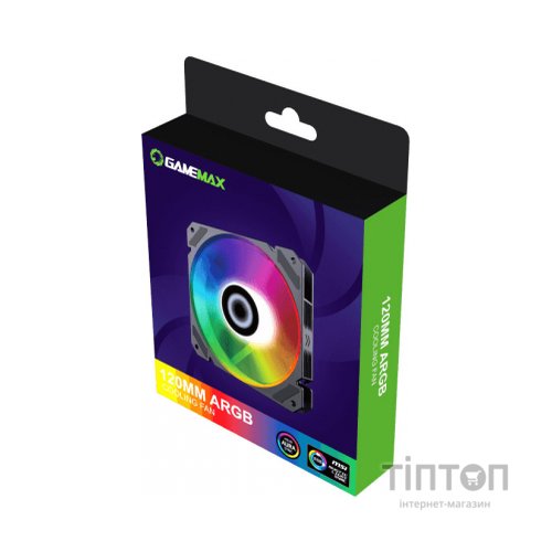 Кулер до корпусу Gamemax FN-12Rainbow-C9