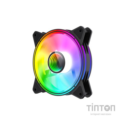Кулер до корпусу Gamemax FN-12Rainbow-Q-Infinity