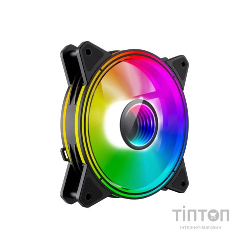 Кулер до корпусу Gamemax FN-12Rainbow-Q-Infinity