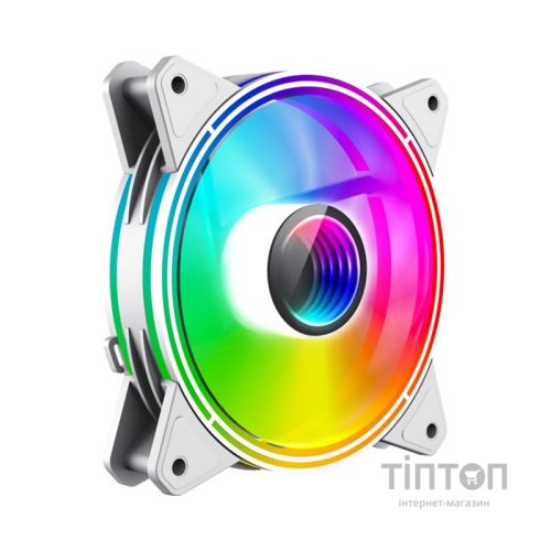 Кулер до корпусу Gamemax FN-12Rainbow-Q-Infinity WT