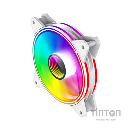 Кулер до корпусу Gamemax FN-12Rainbow-Q-Infinity WT