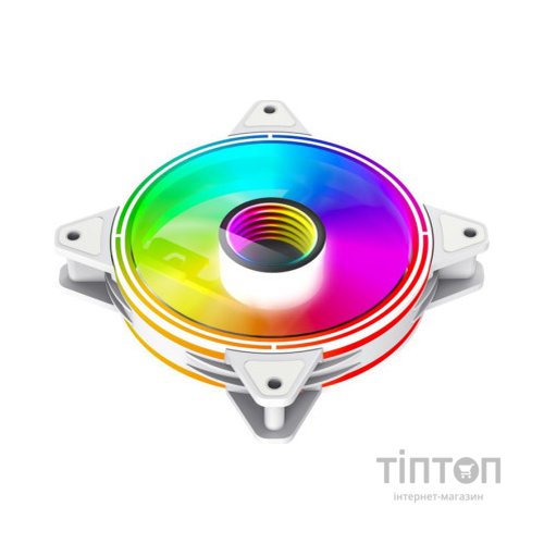 Кулер до корпусу Gamemax FN-12Rainbow-Q-Infinity WT