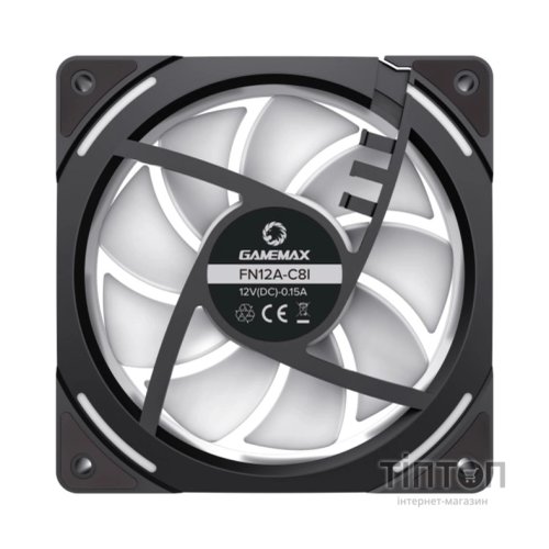 Кулер до корпусу Gamemax FN12A-C8I