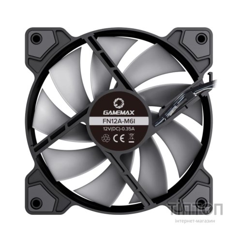 Кулер до корпусу Gamemax FN12A-M6I