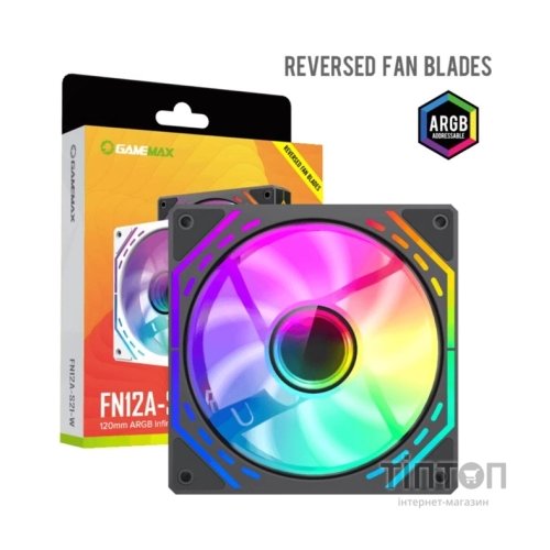 Кулер до корпусу Gamemax FN12A-S2I-R
