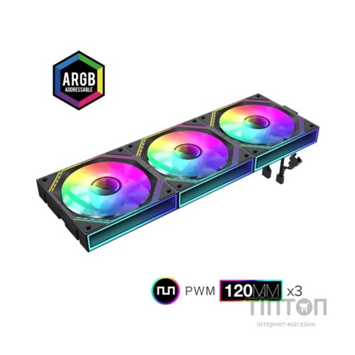 Кулер до корпусу Gamemax FN12A-S3I