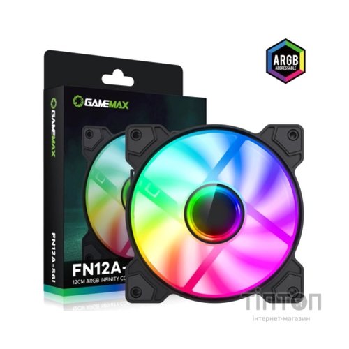 Кулер до корпусу Gamemax FN12A-S6I